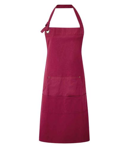 Premier Calibre Heavy Canvas Pocket Apron - BUR - ONE
